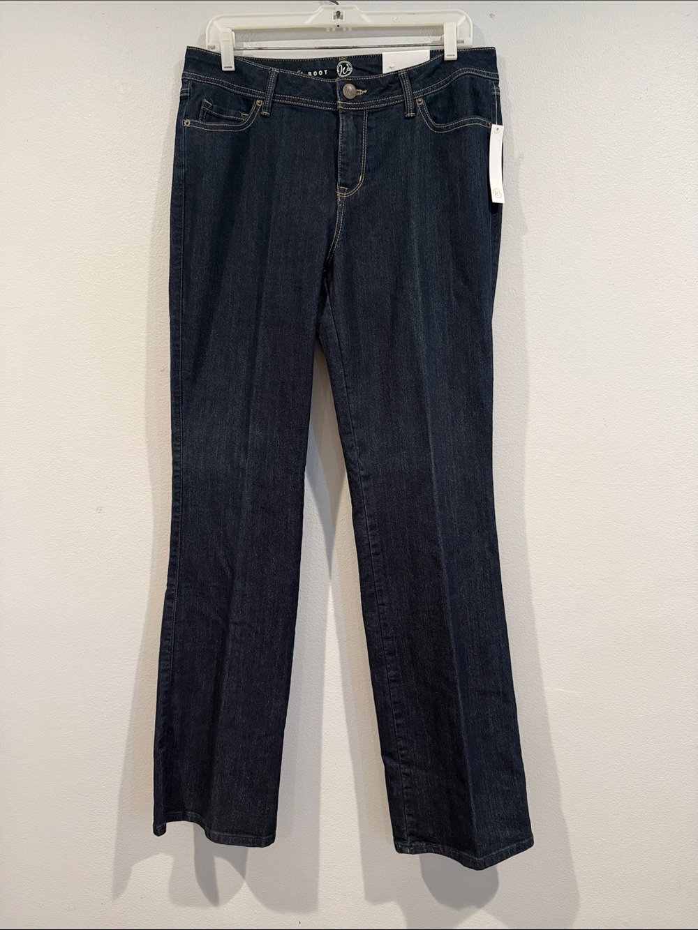 W62 Dark Indigo Signature Bootcut Jeans for Women - Classic Bootcut Silhouette